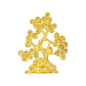 黃金擺件聚寶盆足金禮品擺件收藏送禮77克